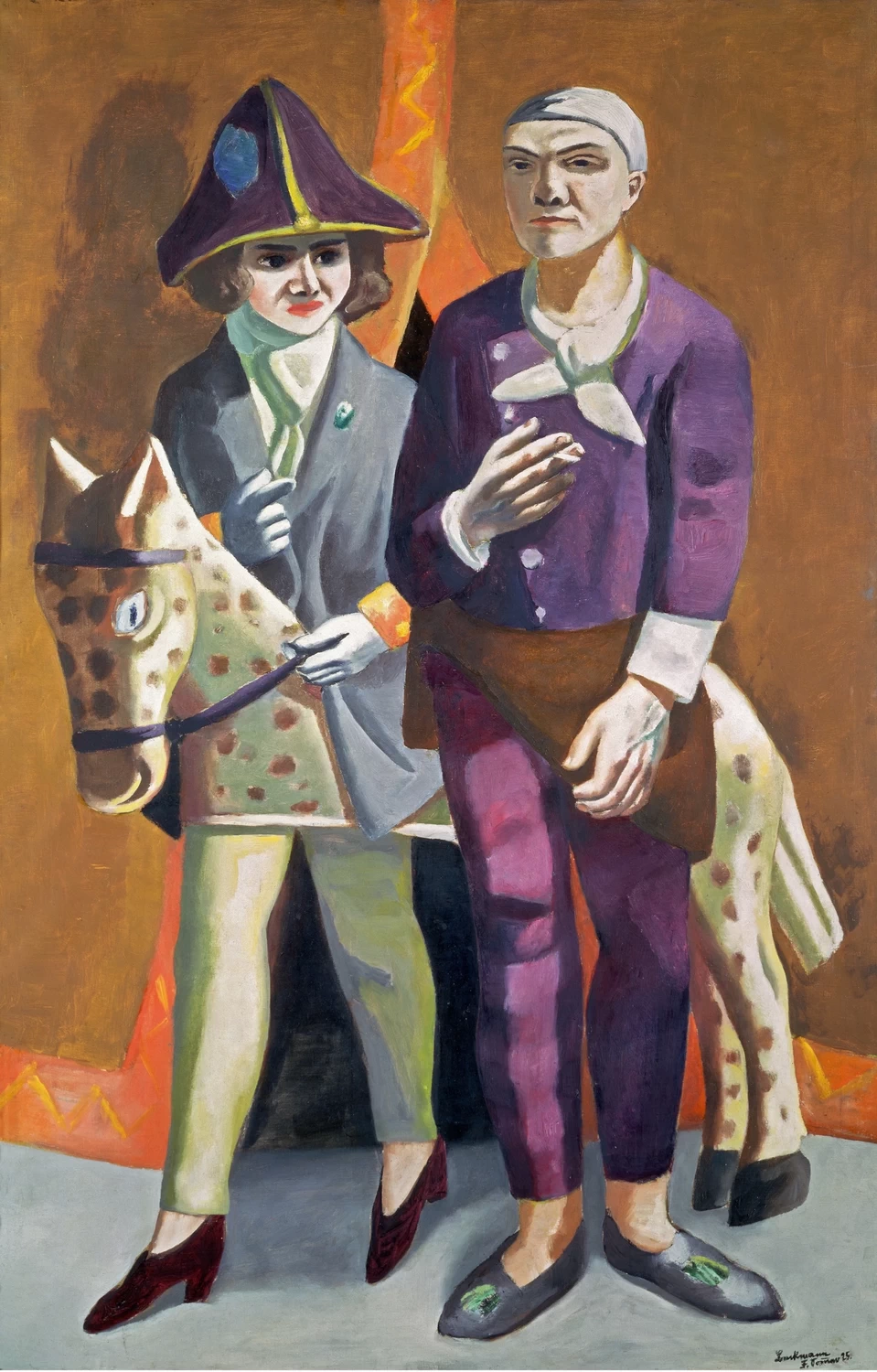 Doppio ritratto, carnevale - Kunstpalast, Düsseldorf